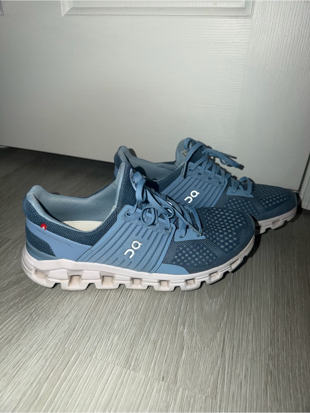 On Cloud Womens Running Shoes in Light Blue